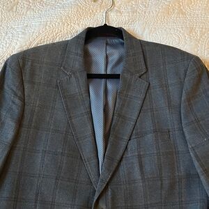 Sophisticated Johnson & Murphy Windowpane Blazer